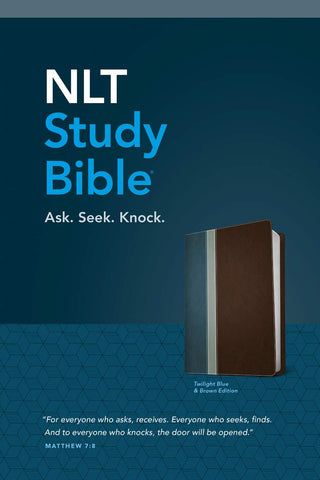 NLT Study Bible - Leatherlike Two-tone - 9781496416681
