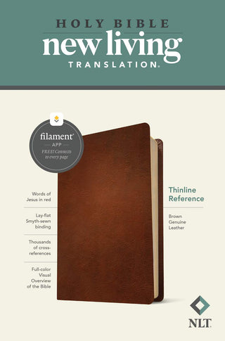 NLT THINLINE REFERENCE BIBLE - 9781496474117