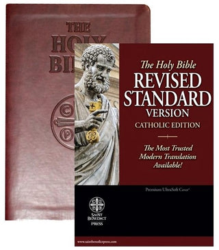 RSV CATHOLIC BIBLE BURGUNDY - 9781935302094