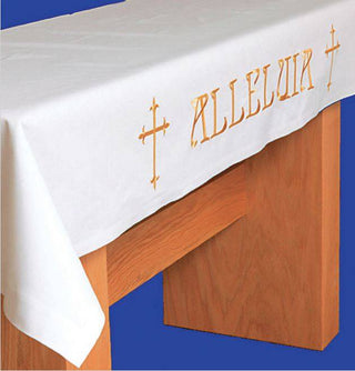 ALLELUIA & LATIN ALTAR CLOTH - 980-ALLELUIA