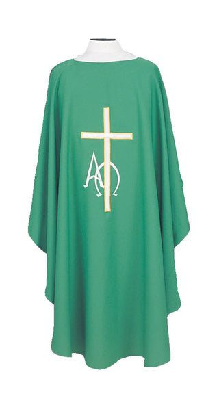 ALPHA & OMEGA CROSS CHASUBLE - 997CHASUBLE
