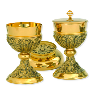 A-4136G Apostle's Chalice & Ciborium