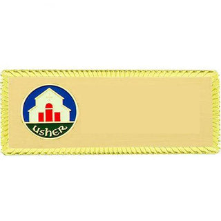 USHER PERSONALIZED BADGE - B-21-USHER-BADGE