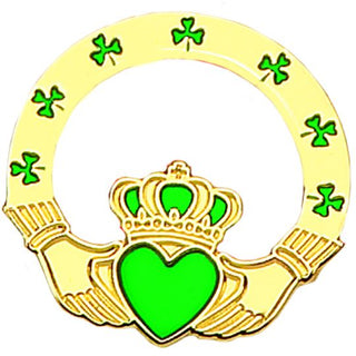 B-742 Claddagh Lapel Pin