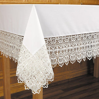 Budded Cross Lace Altar Frontal - B2990