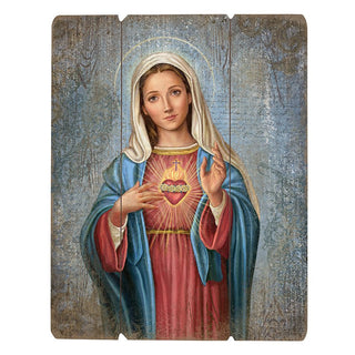 Immaculate Heart - Pallet Sign - 12 x 15" - B3116