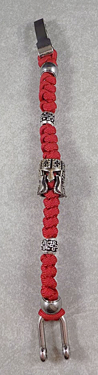 Hospitaller Bracelet Paracord Rosary