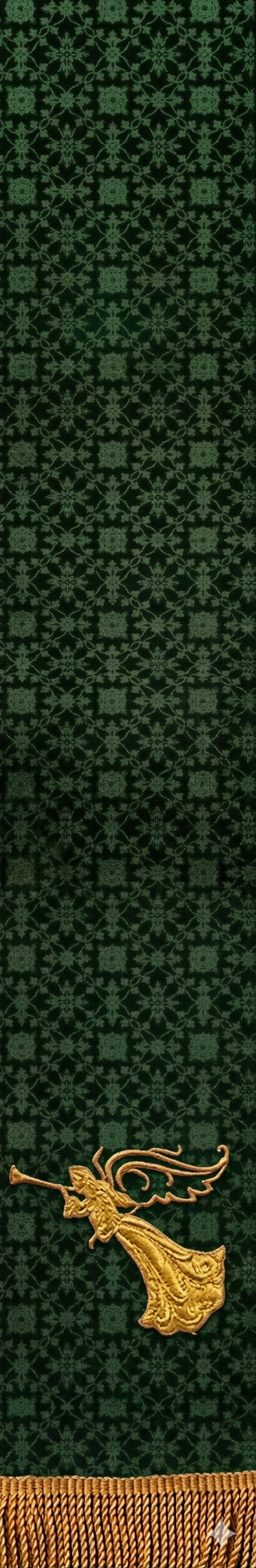 ANGEL W/TRUMPET BOOKMARK 4 1/2" X 36" - BMP34