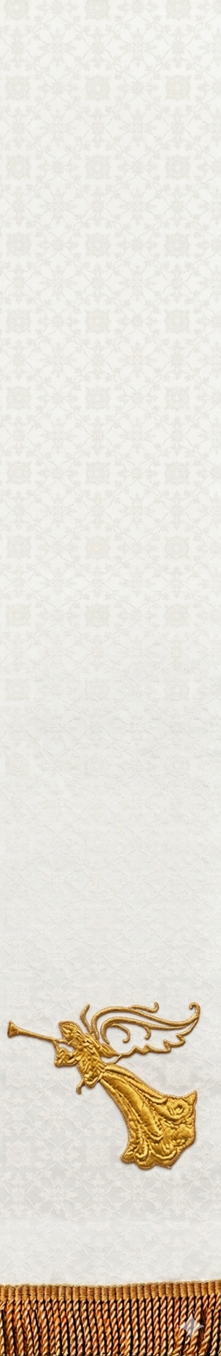 ANGEL W/TRUMPET BOOKMARK 4 1/2" X 36" - BMP34