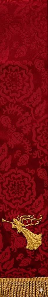 ANGEL W/TRUMPET BOOKMARK 4 1/2" X 36" - BMP34