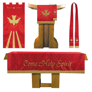Come Holy Spirit - Parament Set - Red - BND-MR-COME-HOLY-SPIRIT