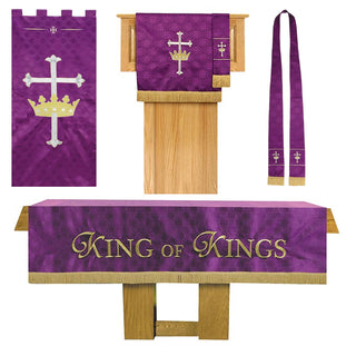King of Kings - Parament Set - Purple - BND-MR-KING-OF-KINGS