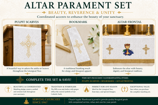 COORDINATING CROSS PARAMENT SET - BND-LTP-42-45-CROSS