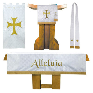 Alleluia - Parament Set - White - BND-MR-ALLELUIA