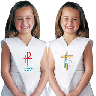 Baptismal Pinafore - Felt - 12-1/2 x 17" - BP-MR