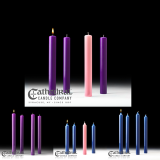 Church Advent Candle Set - C-CHURCH-ADVENT