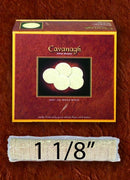 1 1/8 WHITE BOX OF 1000 - CAV118WBX