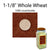 1-1/8" Whole Wheat Altar Bread - 1000 / Bottle - CAV118WWBT