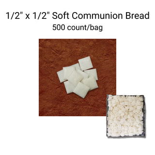 CAVBREADSQUARES soft squares communion bread