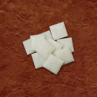 CAVBREADSQUARES soft squares communion bread close up shot
