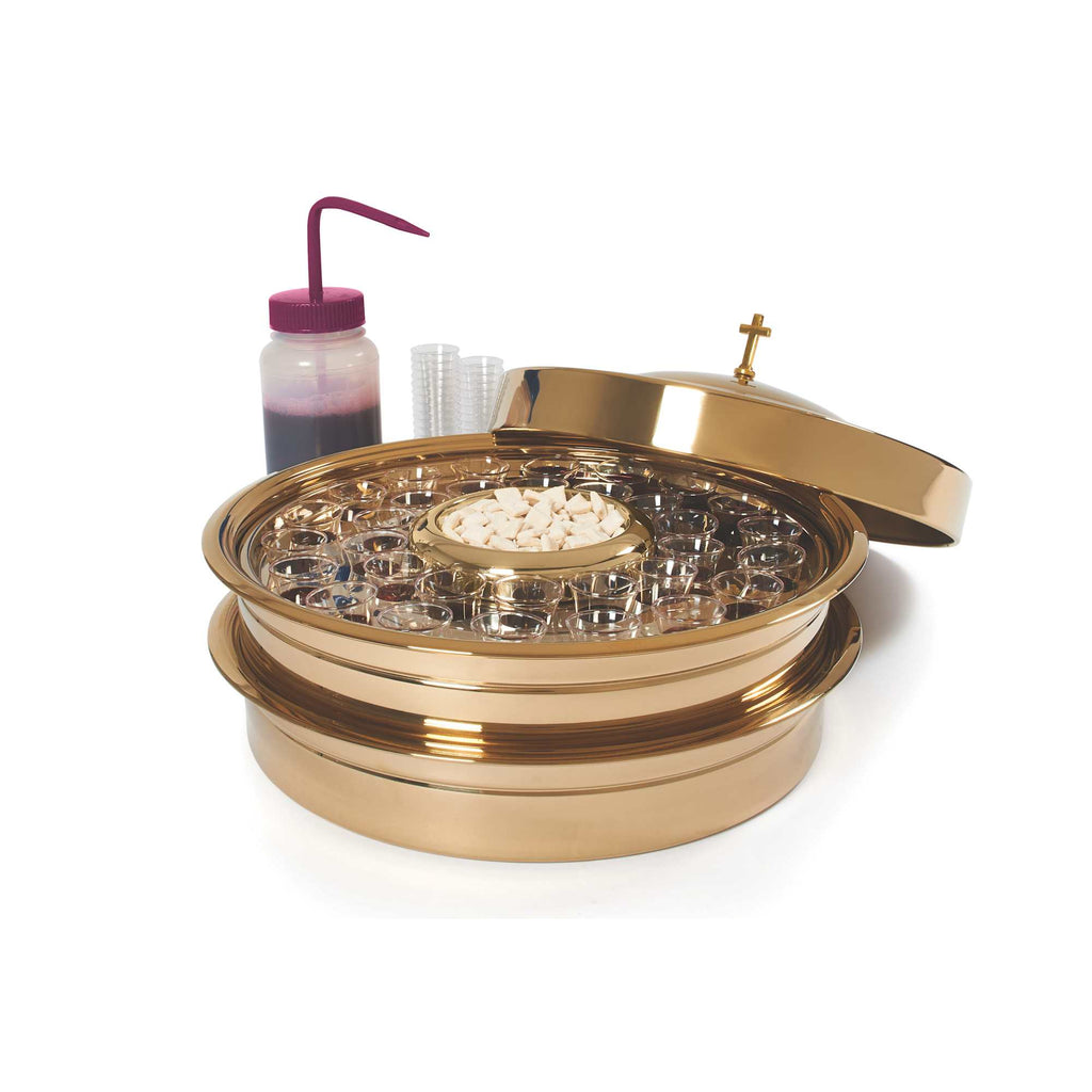 Communion Starter Kit Brass Finish - CC06-017853 – Church Supply Warehouse