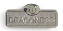 Deaconess Badge Magnetic Silver Finish - CC06-06017