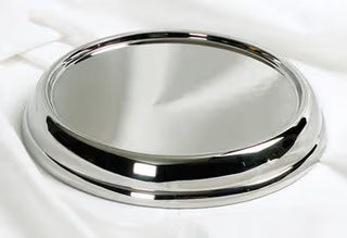 Communion Bread Plate Base Silver Finish - CC06-11271