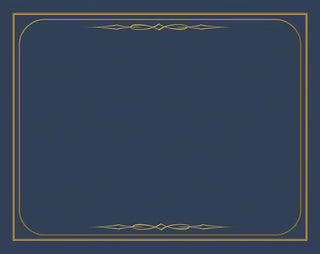 Certificate Insert Holder: Navy Package of 6 - CC06-11721