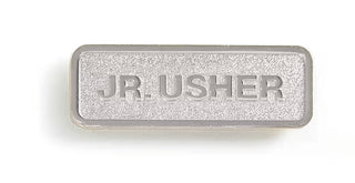 Jr. Usher Badge Silver Finish - CC06-23884