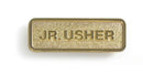 Jr. Usher Badge Brass Finish - CC06-23891