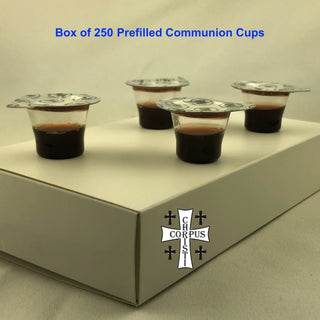 Prefilled Communion Cups 250/Box - CC06-250