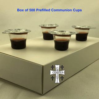 Prefilled Communion Cups 500/Box - CC06-500