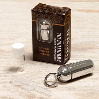 Anointing Oil Silver Finish Gift Set - CC06-82195