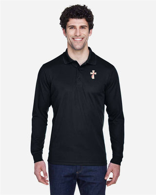 Men's Pinnacle Long Sleeve Pique Polo - CC08-88192