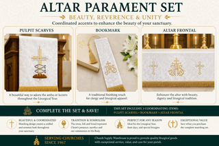 COORDINATING EUCHARIST PARAMENT SET - BND-LTP-38-41-CROSS