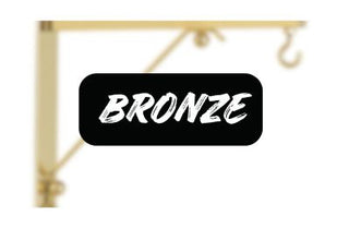 Wall Bracket, Satin Bronze ***Maximum weight capacity is 40 pounds*** - K-210-BRONZE