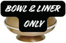 Baptismal Bowl, Bronze, with Liner - K-313-A
