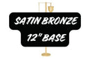 Censer Stand, Satin Bronze, 12" Base - K-327-B12