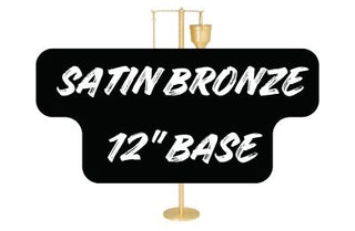 Censer Stand, Satin Bronze, 12" Base - K-327-B12