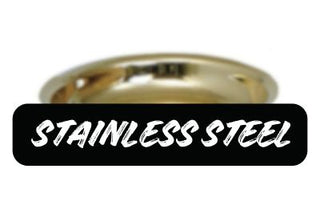 Baptismal Bowl, Polished Stainless Steel, 10 inch - K-331-SS