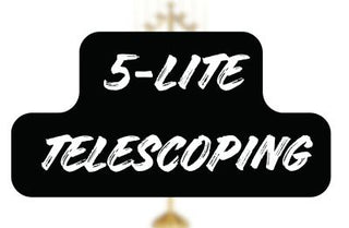5 LITE TELESCOPING CANDELABRA - K-486-5T