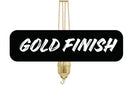 Counter Balance, Bright Gold Plated - K-559-GOLD