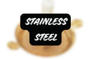 Baptismal Candlestick, Stainless Steel - K-18