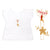 Desta Credo Fiore Baptismal Bib - D1-BAP