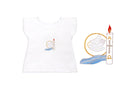 Desta Alfa E Omega Baptismal Bib - D13