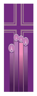 Advent Candles 2' x 6' - D13392X6P