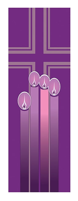 Advent Candles 2' x 6' - D13392X6P