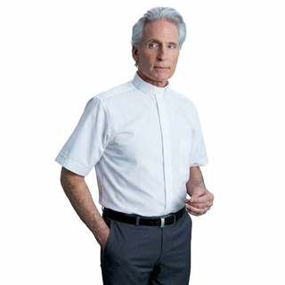 Desta ROMANO Cotton Short Sleeve Roman Collar Shirt - D187-SHI-OD