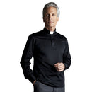 Desta Lisle Yarn Clergy Collar Long-Sleeve Polo Shirt - D193-PSH