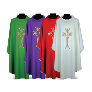 Desta Spighe Polyester Chasuble - D196